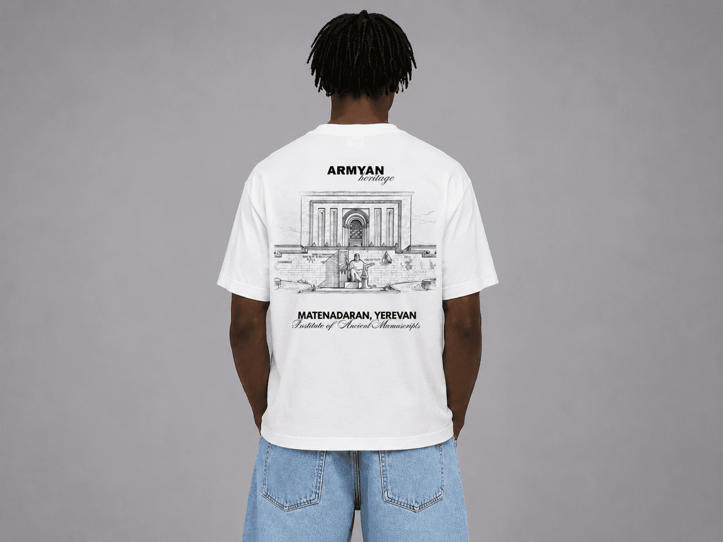 ARMYAN Matenadaran t-shirt — back