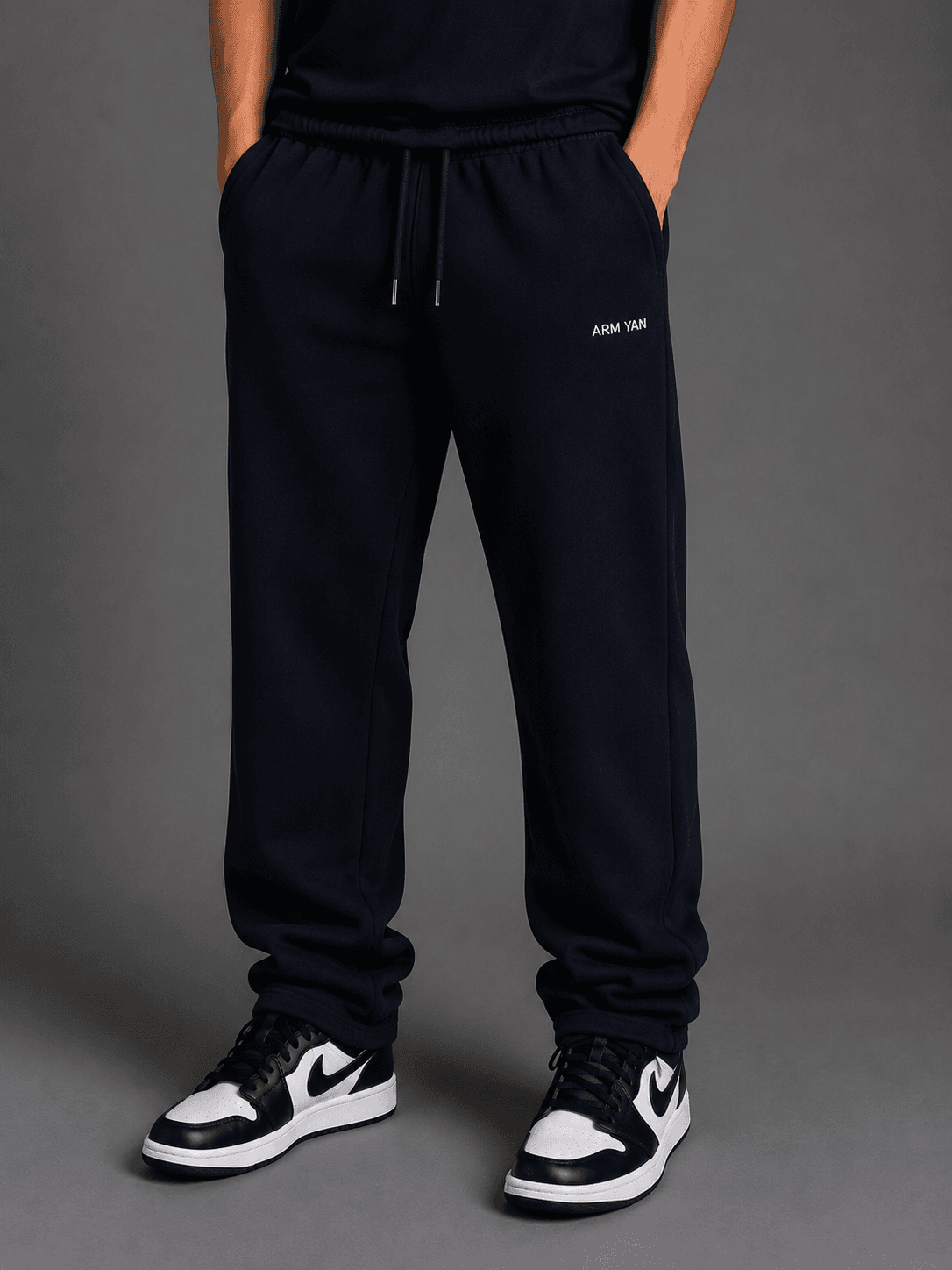 ARMYAN Joggers Navy Front View