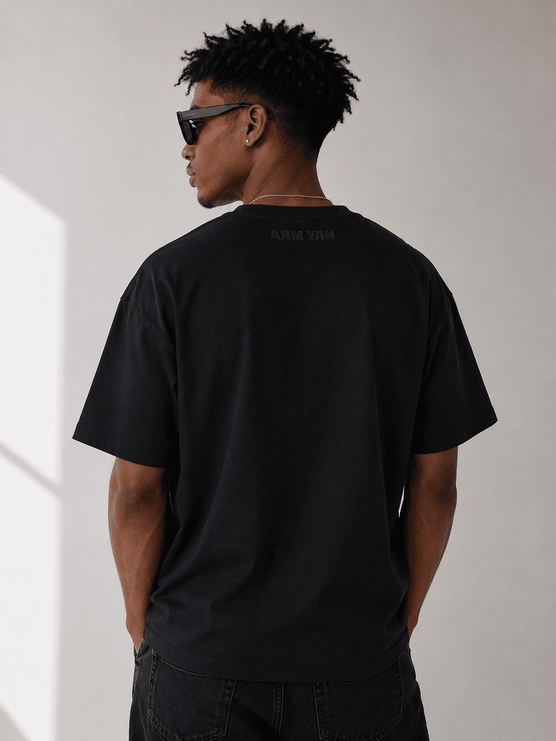 Classic Armyan Legacy Black T-shirt — back